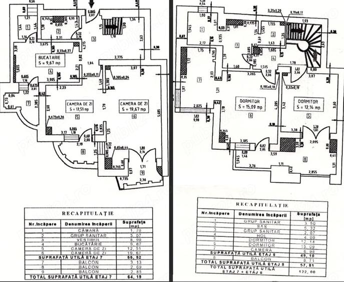 Apartament cu 3 camere decomandat în Unirii