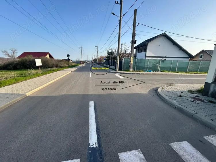 Teren de 2000 mp, în Exterior Vest
