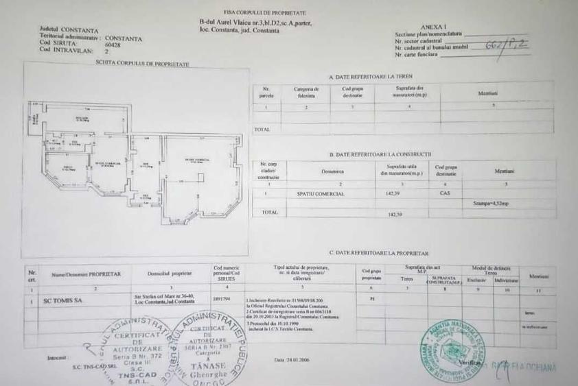 Spațiu comercial, de 147 mp, în Aurel Vlaicu