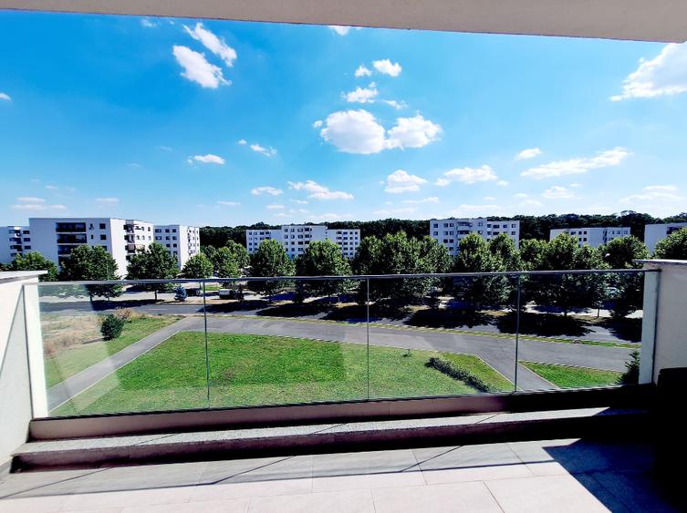 Apartament cu 2 camere semidecomandat, mobilat în Băneasa