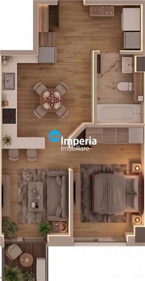 Ap 2 cam,complex rezidential,zona Tatarasi 2 Baieti - 7