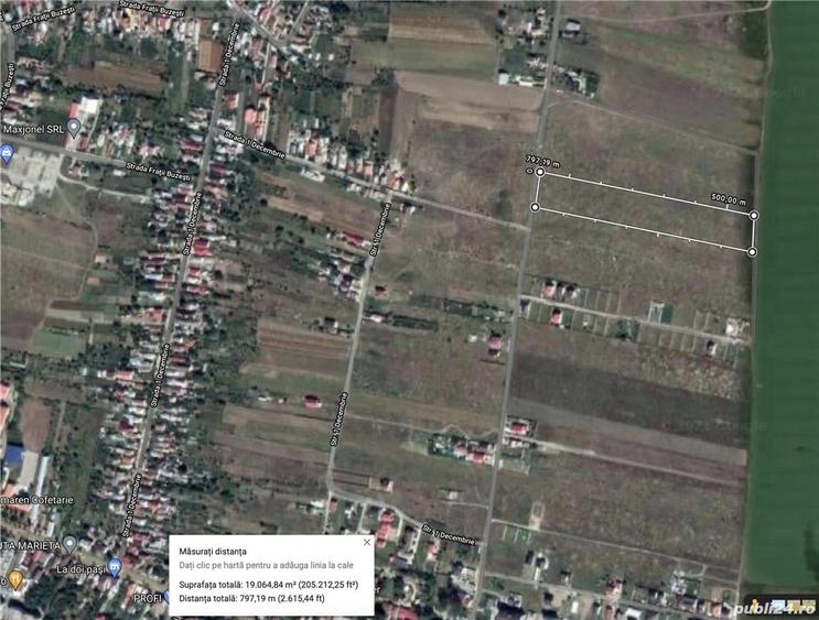 Teren de 19000 mp, în Central