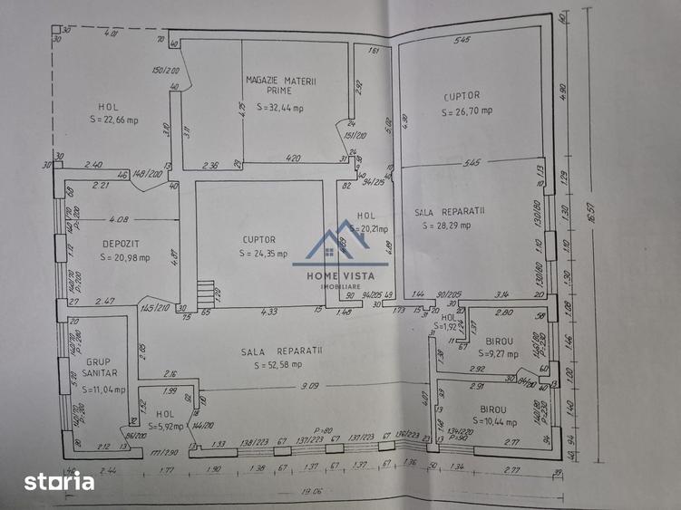 Spațiu comercial, de 267 mp, în Băiculești