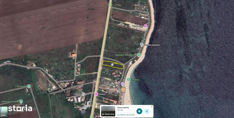 Teren de 3000 mp, în Limanu