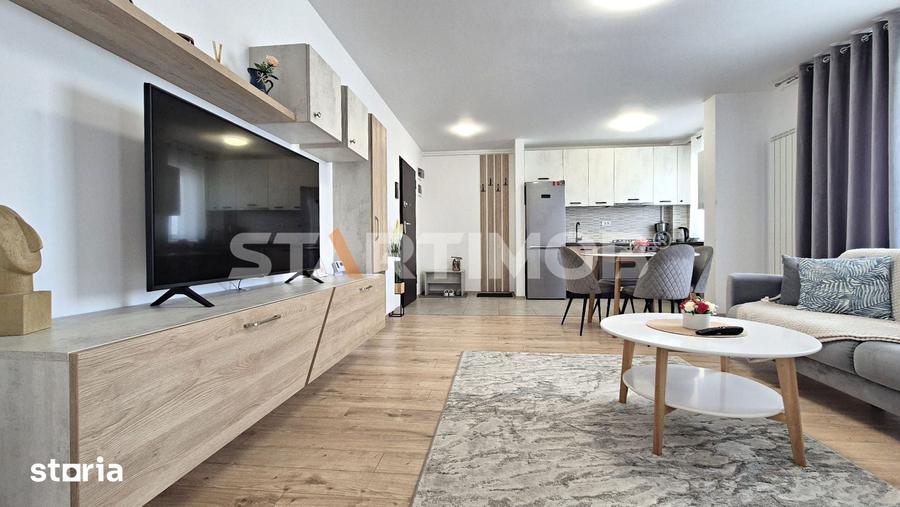 Apartament cu 2 camere semidecomandat în Tractorul