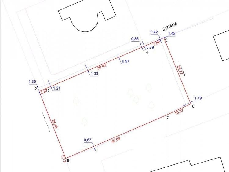 Teren Construcții intravilan de 1340 mp, în Cisnădioara