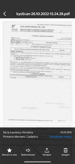 vand 1123mp teren in localitatea Moroeni, DN 71 la cca 17km de Sinaia si 108 km de Bucuresti - 3