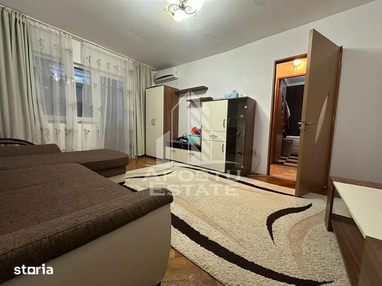Apartament cu 2 camere semidecomandat, mobilat în Iosefin