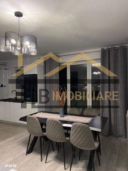 Apartament cu 3 camere semidecomandat în Libertății