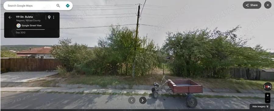 Teren de 3000 mp, în Mihăești