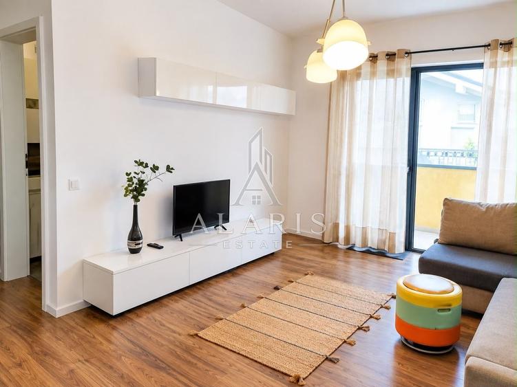 Apartament cu 2 camere semidecomandat, mobilat în Braytim