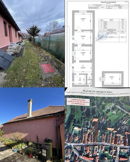 Casă cu 3 camere cu Teren 556 Mp în Central
