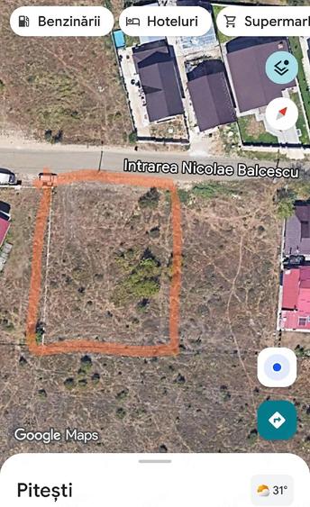 Teren de 641 mp, în Bere