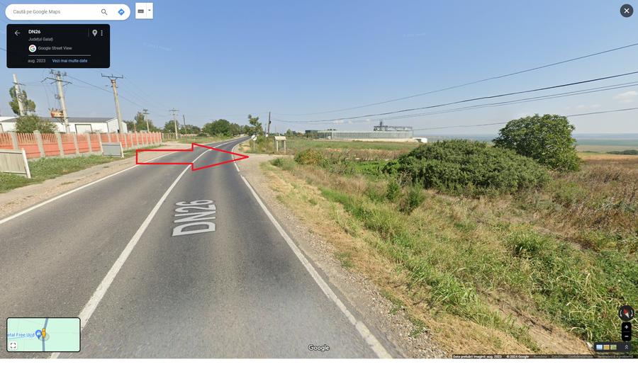 Teren Construcții extravilan de 500 mp, în Vânători