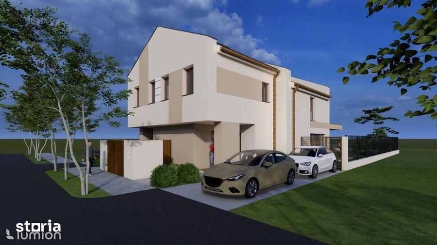 Casă cu 4 camere cu Teren 577 Mp în Soarelui
