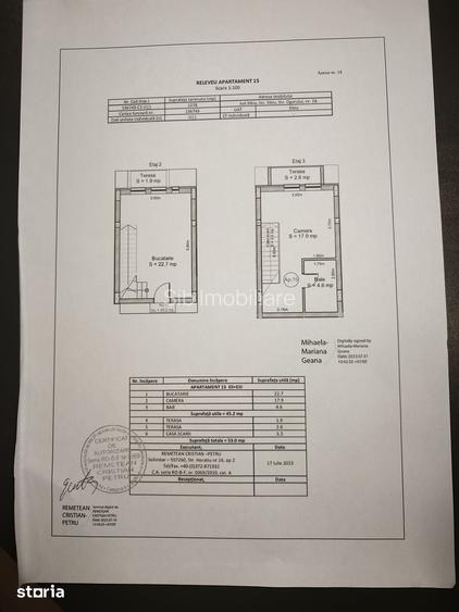 Apartament 2 camere, 2 nivele(nu este mansarda),mobilat, Z. Ogorului