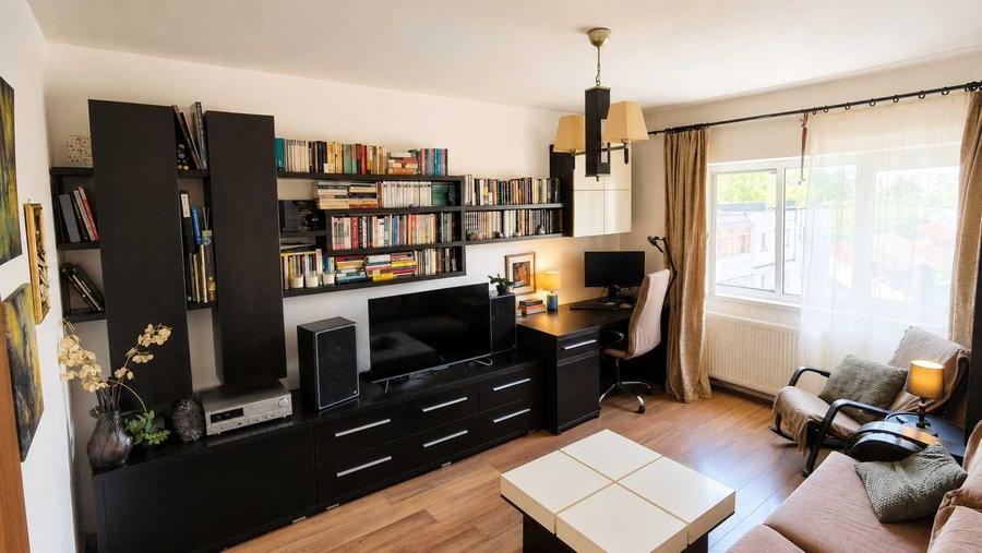 Apartament cu 3 camere decomandat în Frumoasa