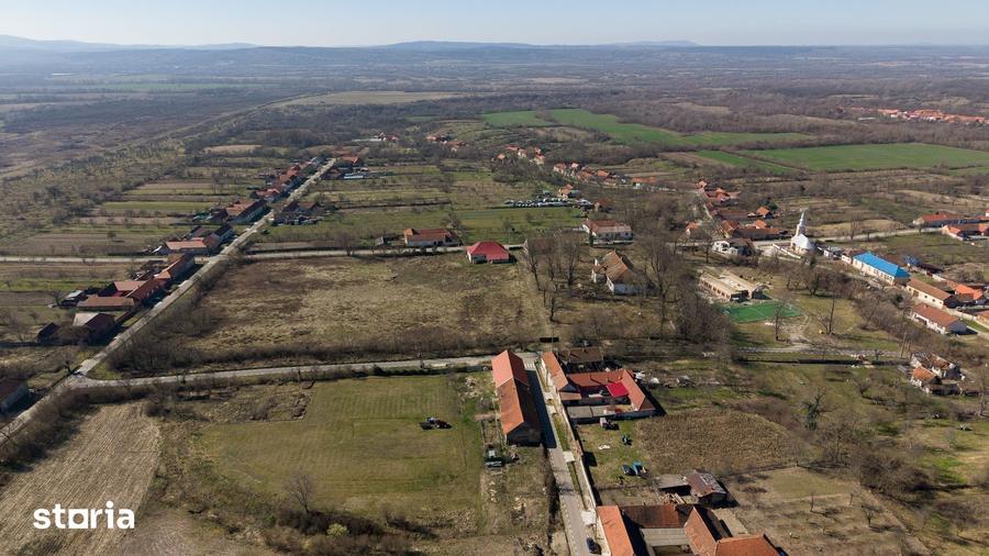 Casă cu 8 camere cu Teren 7235 Mp în Traian Vuia