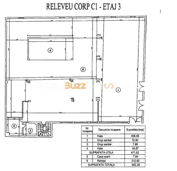 Spațiu comercial, de 3,347 mp, în Titulescu