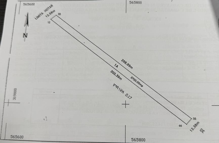 Teren extravilan de 3700 mp, în Buturugeni
