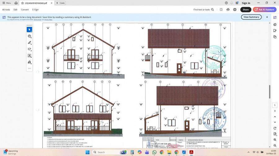 Casă individuală cu 4 camere cu Canalizare în Arhitecților - Calea Cisnădiei