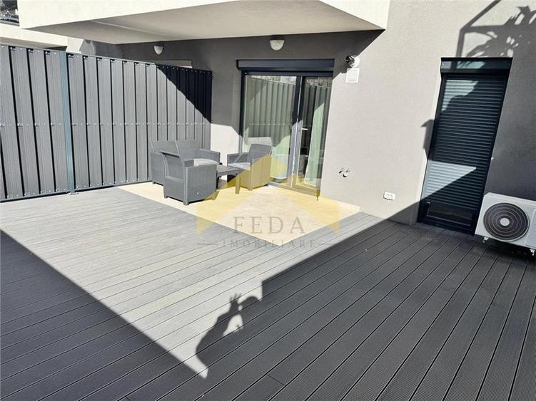 Apartament cu 2 camere semidecomandat, mobilat în UTA