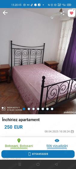 Apartament cu 2 camere decomandat în Central