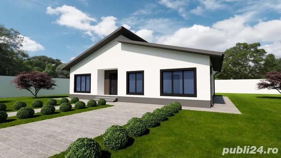Casă cu 4 camere cu Teren 400 Mp în Central