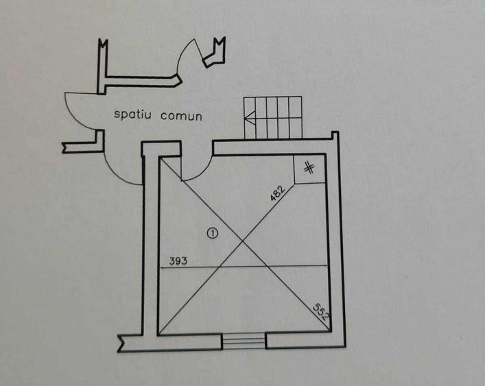 Casă cu 2 camere în Ultracentral