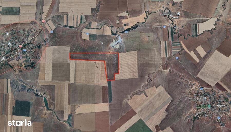Teren de 590000 mp, în Saraiu
