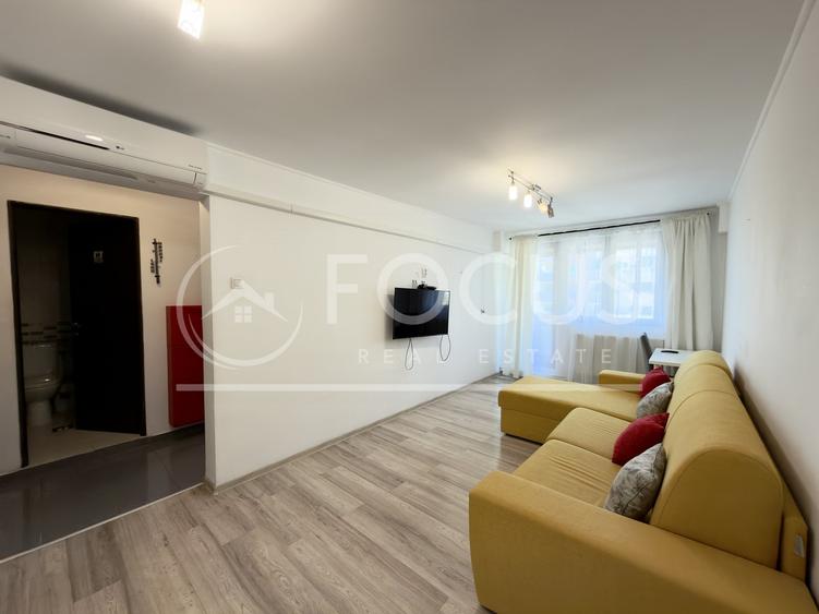 Apartament cu 2 camere semidecomandat, mobilat în Floreasca