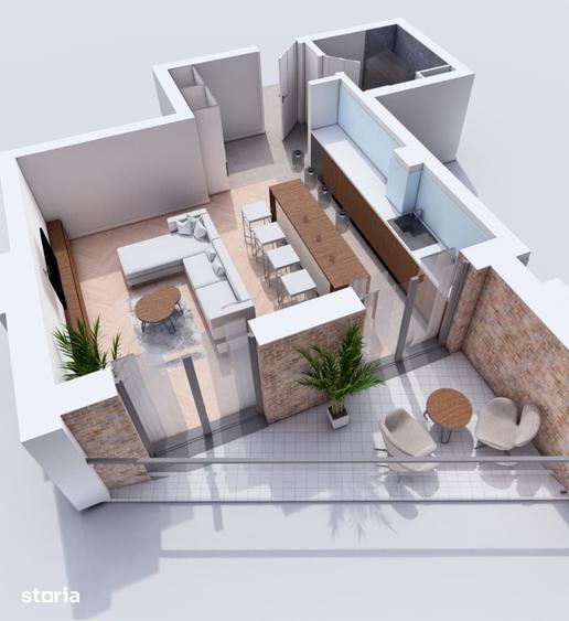 Apartament 1 camera 43 mp Bucium-Visani, Iasi - 4
