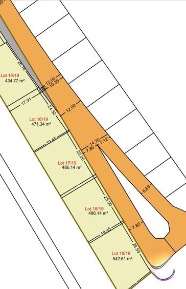 Teren Construcții intravilan de 400 mp, în Agigea