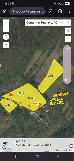 Teren de 3312 mp, în Posada