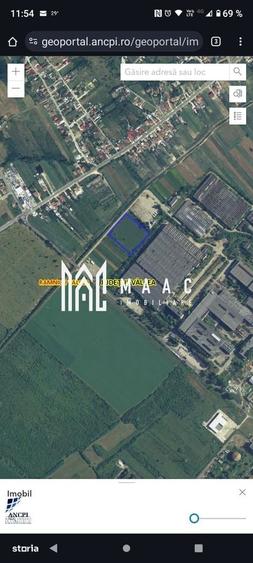 Teren de 11125 mp, în Căzănești