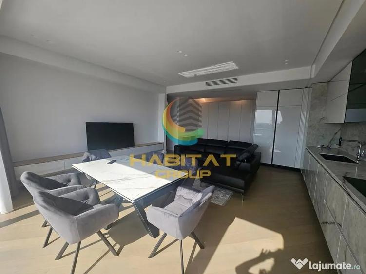 Apartament cu 3 camere semidecomandat în Pipera