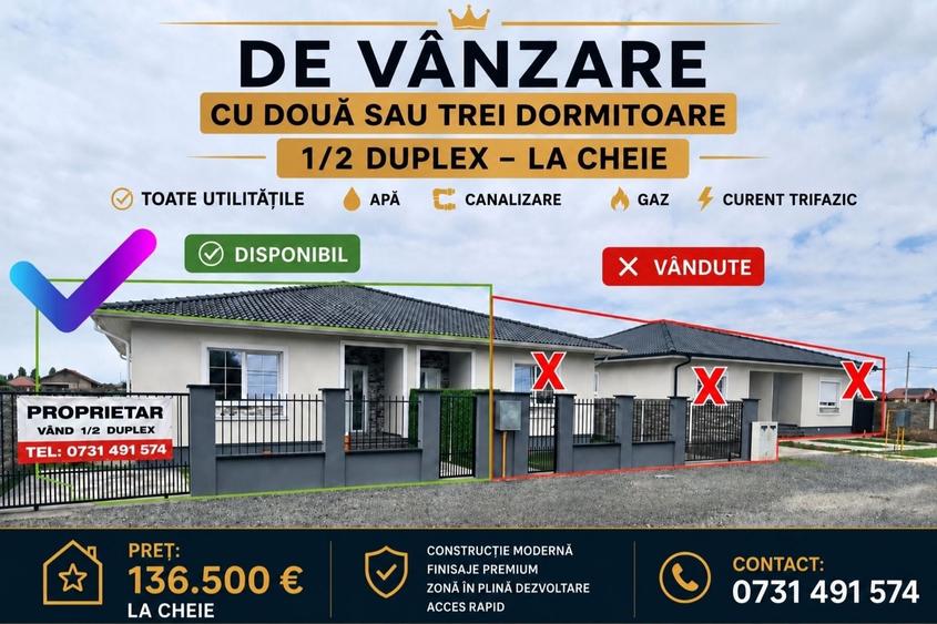 Casă cu 2 camere în Șag