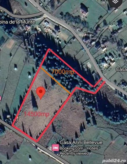 Teren de 21500 mp, în Ortoaia