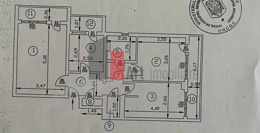 Apartament cu 3 camere decomandat, mobilat în Colentina