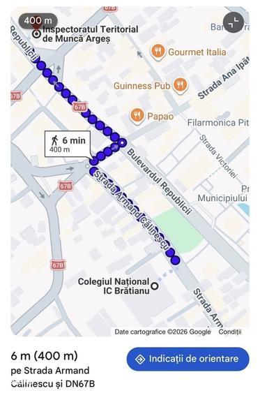 Garsonieră în Central