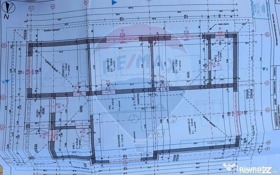 Casă cu 4 camere cu Teren 500 Mp în Mocira