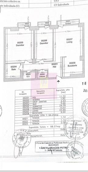Apartament 3camere in complexul New Town Residence Dristor,parcare - 4
