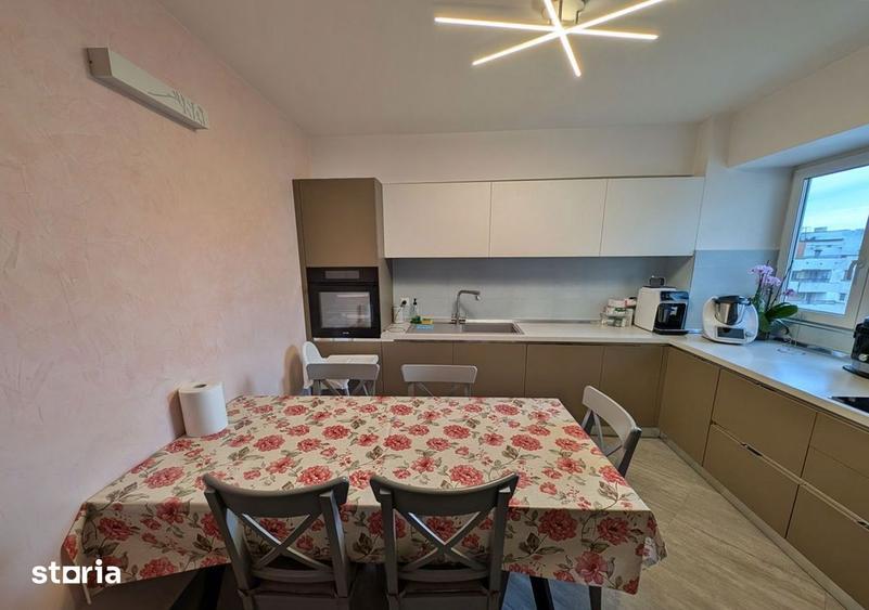 Apartament cu 3 camere decomandat, mobilat în Mărăști