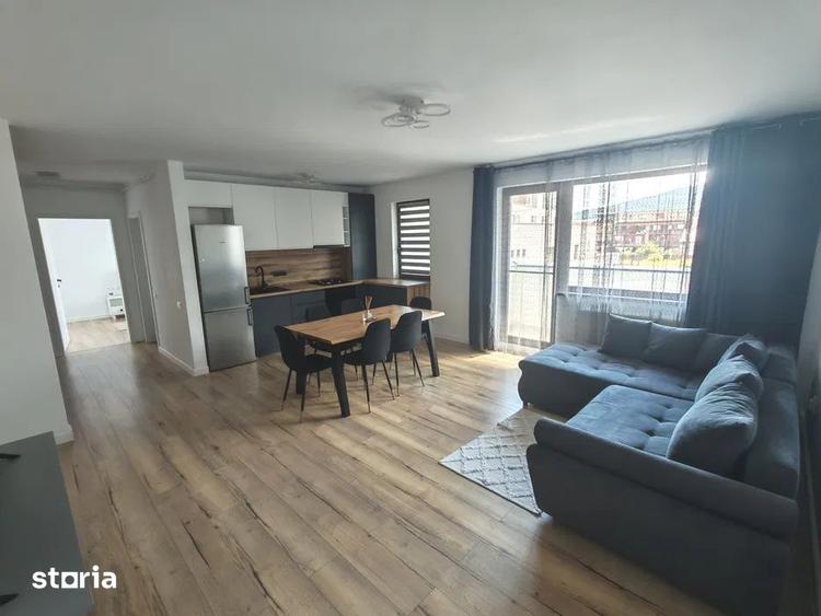 Apartament cu 2 camere semidecomandat, mobilat în Florești — fotografia 3