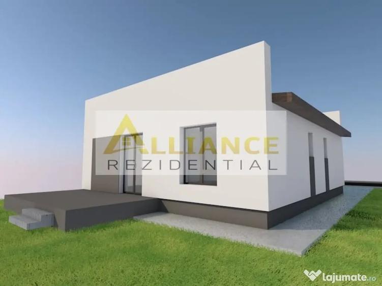 Vila individuala | 4 camere - 2 bai - Teren 307 mp - 3