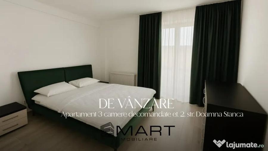 Apartament 3 camere, etaj 2 cu lift zona Doamna Stanca - 2