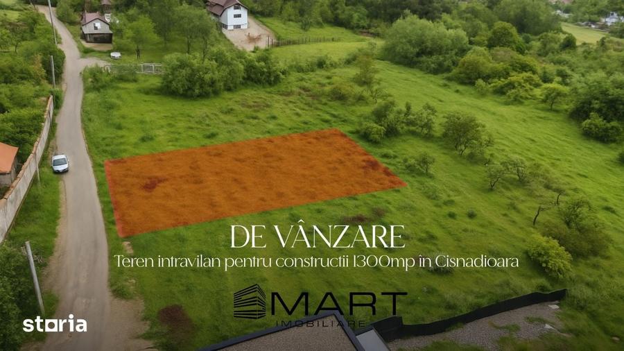 Teren intravilan 1300mp Cisnadioara str. Ciresilor - 2