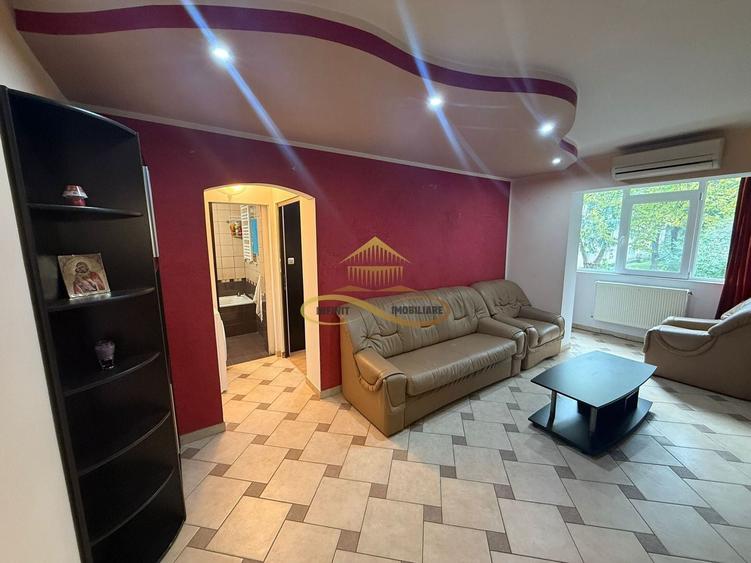 Apartament cu 2 camere decomandat, mobilat în Cornișa