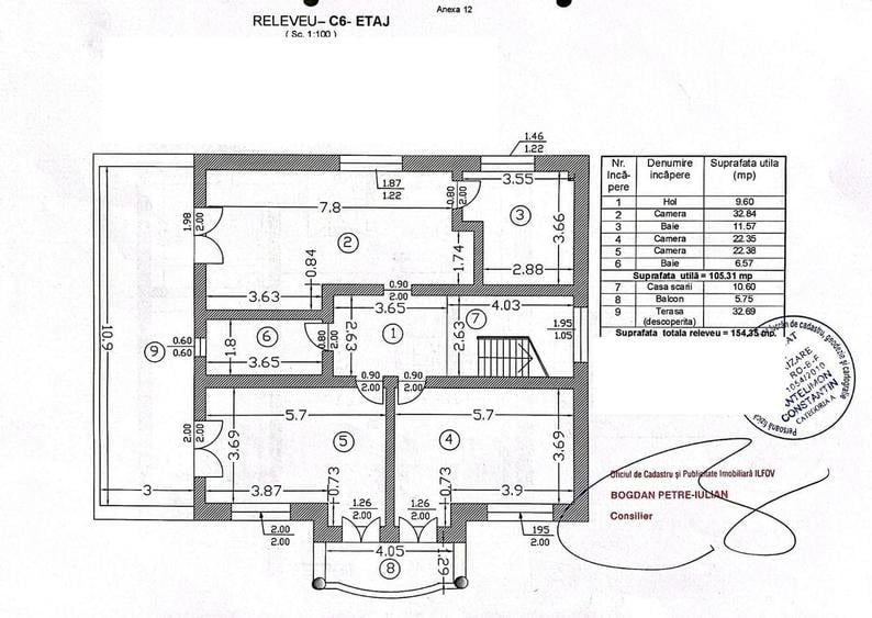 Corbeanca - Petresti Stradal Casa P+E1+M sup. 398 mp pt comercial biro - 4