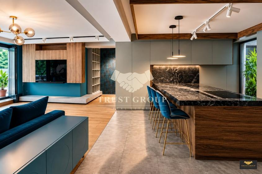 Herastrau | Apartament 3 camere + Garsoniera  | Curte intima | 2 Parcari + Boxa - 10